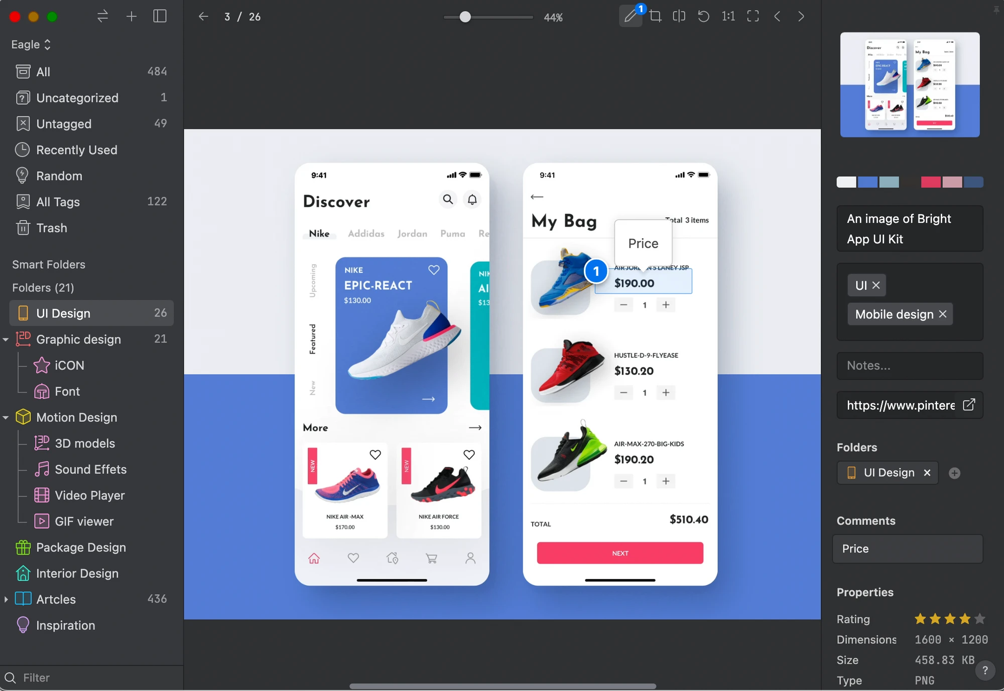 Image from Eagle — Image annotation 